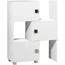 Badezimmerregal 'Quadra' in Weiß von Schildmeyer