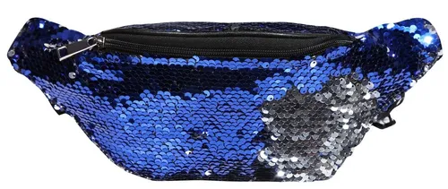 Cham Cham Bauchtasche Lima Damen - Glitzernde Gürteltasche mit Pailletten - Modische Gürteltasche aus robustem Textil und Kunstleder, ideal für Alltag und Aktivitäten. Mit verstellbarem Bauchgurt und genügend Stauraum für wichtige Habseligkeiten.