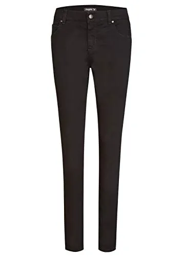 ANGELS Slim-fit-Jeans SKINNY schwarz 44 - Moderne Slim-fit-Jeans in jetblack, perfekt für einen lässigen Look. Hergestellt aus hochwertigem Denim mit hohem Baumwollanteil für besten Tragekomfort.