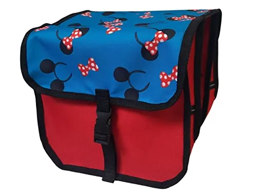 Beluko FAHRRADTASCHE 14-20 Zoll Kinder Satteltasche Gepäckträgetasche Doppel 2 x 5l (44 - Mini - Maus)