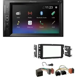 Pioneer DMH-A240DAB 2-DIN Autoradio Bluetooth DAB USB passend für Chevrolet Suburban ab 2007 schwarz