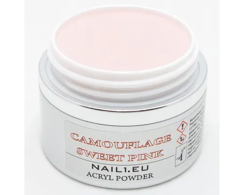 Nail1.eu MakeUp Acryl-Pulver Camouflage Sweet Pink 100ml - Hochwertiges Acryl-Pulver in Sweet Pink für kreative Nagelkunst. Ideal für professionelle Modellagen und beeindruckende Ergebnisse. Entdecken Sie die Vielfalt der Nagelgestaltung!