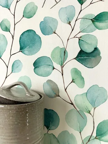 Newroom Vliestapete Blau in blau von Newroom