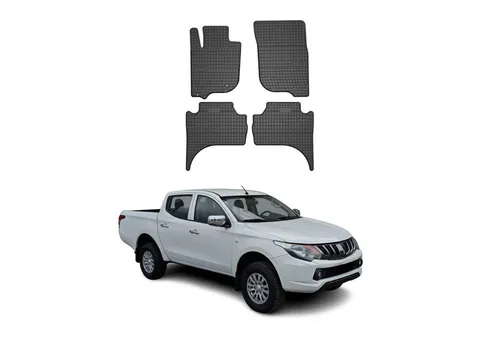 FROGUM Fußmatten für MITSUBISHI L 200 / Triton Pickup - Passgenaue Gummifußmatten für vorne und hinten, einfache Installation und optimaler Schutz für den Fußraum Ihres Fahrzeugs.