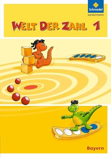 Welt der Zahl - Ausgabe 2014 für Bayern: Schulbuch 1 mit Schutzumschlag - Mathematik Schulbuch für die Grundschule, bietet anschauliche Übungen und fördert das mathematische Verständnis der Schüler.