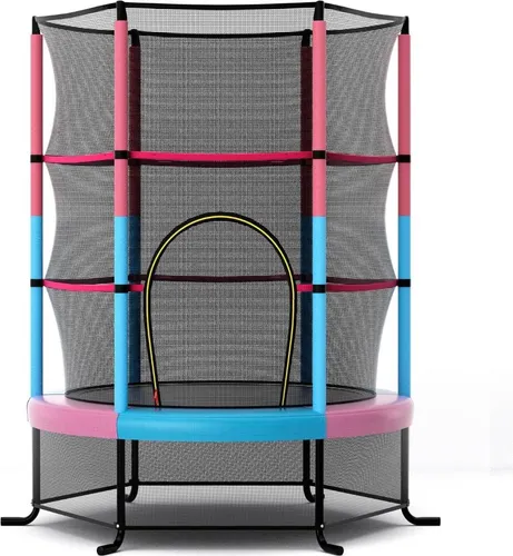Kindertrampolin mit Sicherheitsnetz, 165 cm Durchmesser