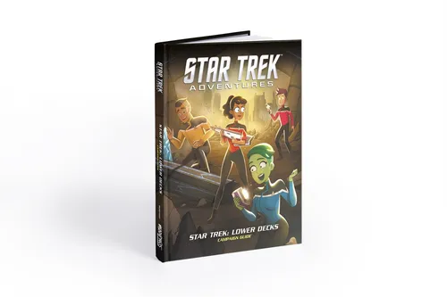 Star Trek Adventures RPG: Lower Decks Campaign Guide (EN) in schwarz von Modiphius Entertainment
