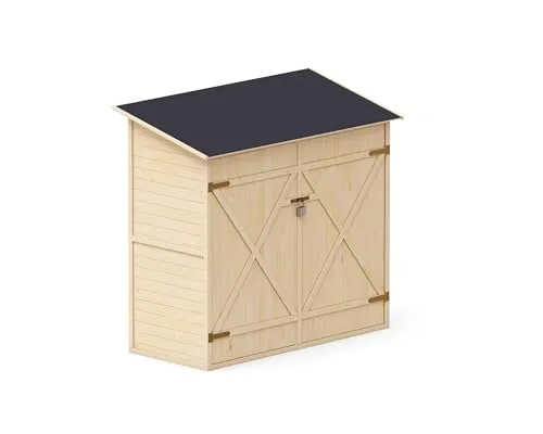 Upyard Geräteschuppen mit Regalsystem