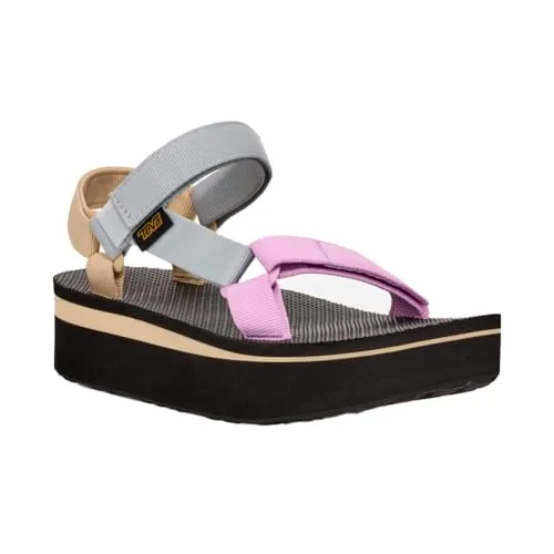 Teva Damen Sandale Flatform Universal Multicolor 43 - Hochwertige Sandale mit weichem Fußbett und robusten, schnelltrocknenden Riemen. Ideal für den Sommer – für Komfort und Stil bei jedem Schritt.