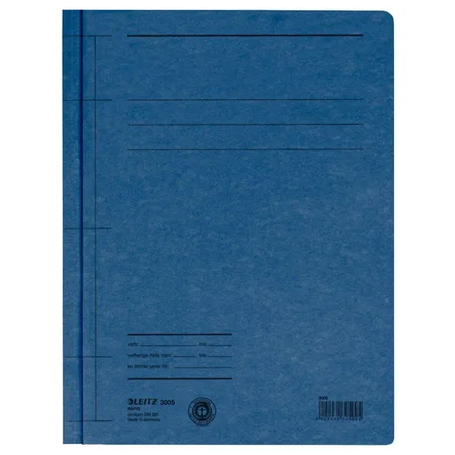 LeitzSchnellhefter, A5, Manilakarton, blau