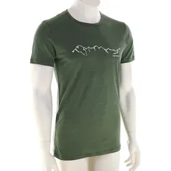 Devold Active Skyline Tee Merinoshirt Gr L Forest