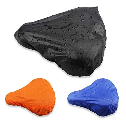 STÜCKE Sattelbezug Wasserdichter Fahrradsattelüberzug Fahrradsattelregenhülle fahrrad sattelschutz Sattelregenschutz für Rennrad, Mountainbike 3