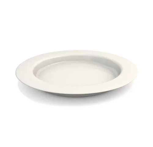 Ornamin Speiseteller ORNAMIN Großer Teller mit Kipp-Trick, (1 St), Esshilfe l Alltagshilfe l bruchstabil l Made in Germany