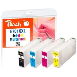 Produktbild Peach Spar Pack Tintenpatronen kompatibel zu Epson T7015, T7011-T7014
