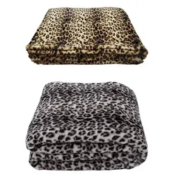 Wohndecke Leopard Cashmere Soft Touch 150x200 cm in gold von MB Warenhandel24