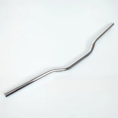 Crosslenker verchromt Øint19 x Øext22 x l645 x h35mm ohne Stange für Motorrad 50