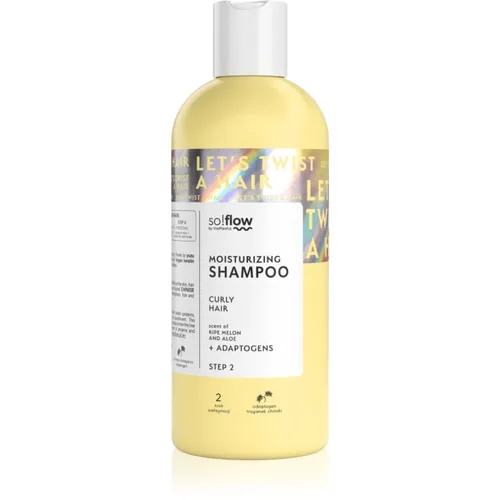 so!flow Curly Hair Nourishing Shampoo nährendes Shampoo Lockenpflege für lockiges Haar 400 ml