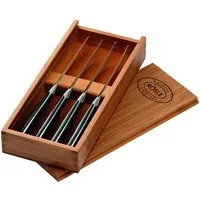 Rösle 96651 BBQ Steakmesser Set 4-teilig