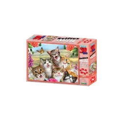 Philos 3D Puzzle Kids - 100 Teile - Cat Selfie - Katzen 269428