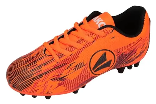 JAKO Unisex J-SFG Stepover Fussballschuh, neon orange/Jet Black, 46 EU
