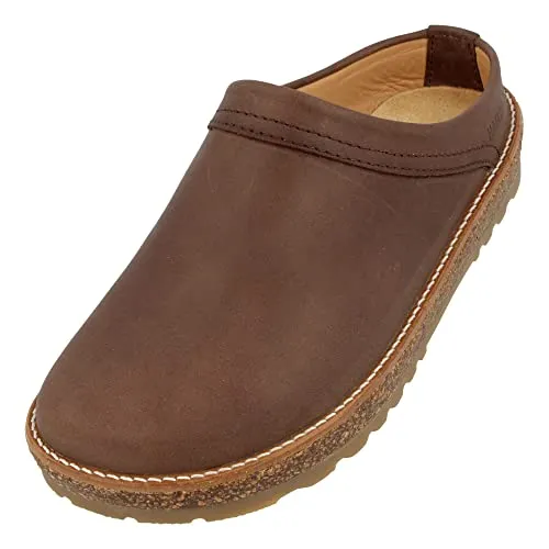 Haflinger Travel Classic Clog aus Leder