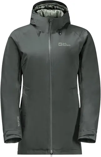 Jack Wolfskin Damen Stirnberg Ins JKT W Jacket Größe M - Winterjacke mit TEXAPORE-Technologie: wasserdicht, atmungsaktiv und winddicht. Ideal für kalte Tage, gefertigt aus 100% recyceltem Material und bietet hervorragende Wärmeisolierung durch PRIMALOFT.
