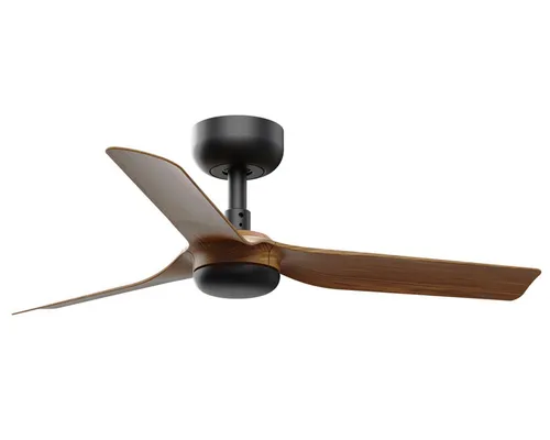 FARO Barcelona Mini Punt S Deckenventilator mit Timer - Kompakter Ventilator (90 cm) für optimale Luftzirkulation, inklusive Fernbedienung und Timer-Funktion – ideal für kleine Räume und Wohnbereiche.