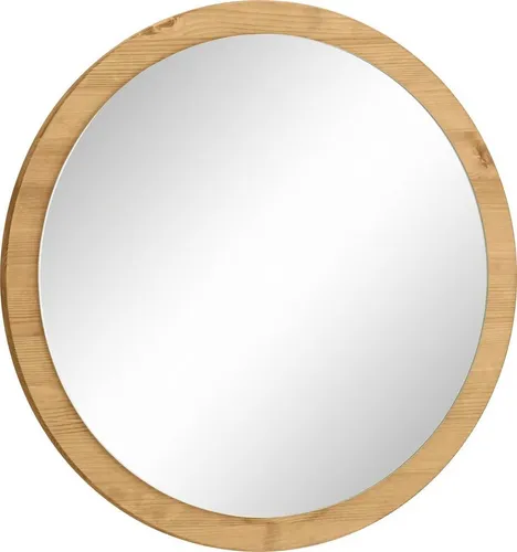 Home affaire Badspiegel Ayanna, 50 cm Durchmesser in Beige in beige von Home Affaire