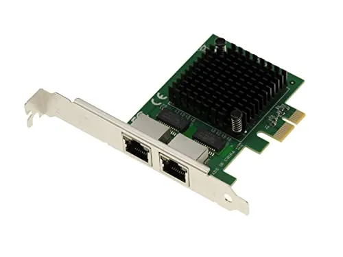 KALEA-INFORMATIQUE PCIe 2.5 Dual Gigabit Ethernet 10 100 1000 1G 2.5G Karte mit 2 RJ45-Ports. Chipsatz Intel I225-V.