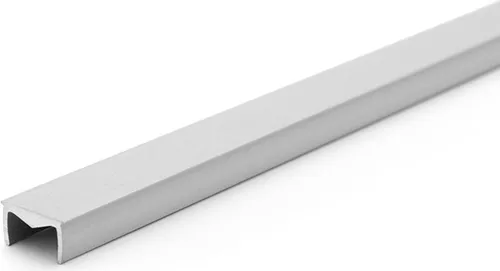 Abdeckprofil Aluminium I-Typ Nut 8 Länge 2m