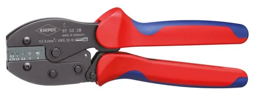 Knipex Crimpzange 97 53 08 - Selbsteinstellend für Aderendhülsen 0,08