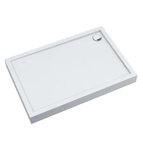 Aquabad® Duschwanne ULTIMA 70x120 cm - Elegante rechteckige Duschwanne aus hochwertigem Acryl, ideal für eine moderne Badezimmergestaltung. Mit einer Höhe von 12 cm bietet sie komfortablen Einbau und zuverlässige Qualität.