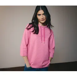 Cecil Two-Tone T-Shirt Beetroot Pink M