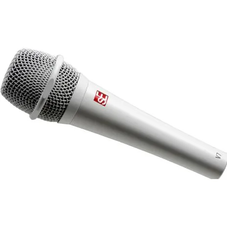 SE Electronics V7 White - Dynamisches Gesangsmikrofon - Mikrofone mit Supernierencharakteristik und integriertem Popfilter; ideal für professionelle Gesangsanwendungen und Live-Performances.