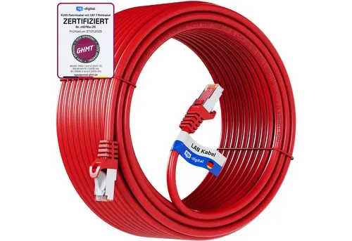 Netzwerkkabel Rot von HB-DIGITAL