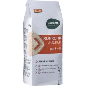 Naturata Zucker fein, weißer Rohrohrzucker demeter, BIO, lose, 1 kg