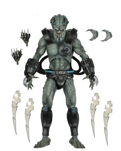 Predator Concrete Jungle - Deluxe Stone Heart Figur - Action-Figur aus dem Predator Franchise, 25 cm groß, detailgetreu aus PVC, perfekt für Sammler und Fans des Films.