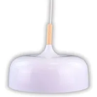 LUXULA Hängeleuchte - Moderne LED-Hängeleuchte in Weiß, Rund, Ø30 cm - Hochwertige Metall-Hängeleuchte für Indoor-Bereich, verstellbare Abhängung bis 100 cm und hervorragendes Preis-Leistungs-Verhältnis für stilvolle Beleuchtung.