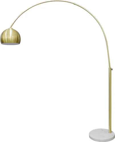 SalesFever Bogenlampe Clara in gold von SalesFever