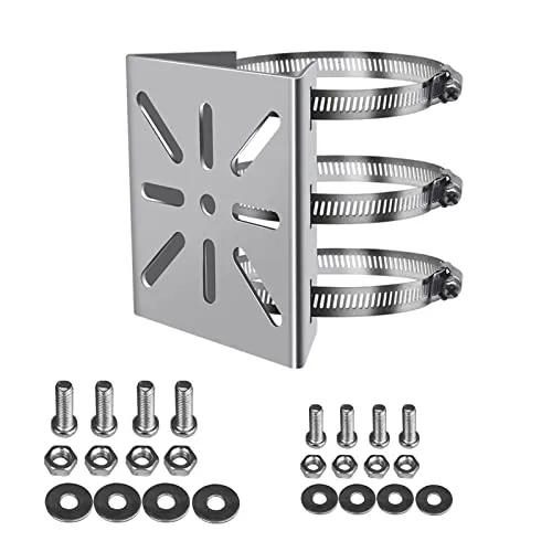WiTi Universelle vertikale Masthalterung für Überwachungskameras