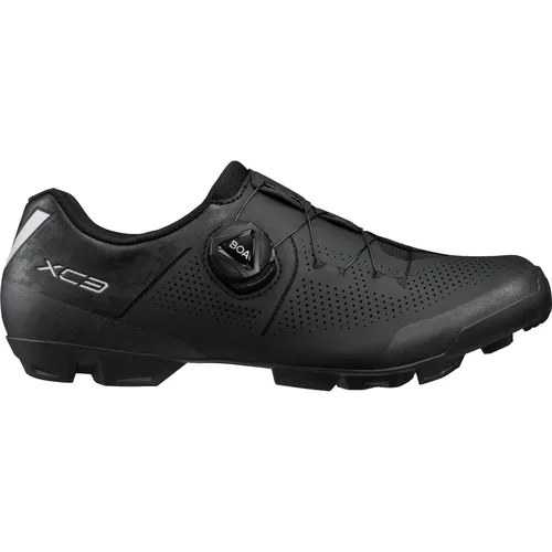Shimano XC302W Mountainbike-Fahrradschuhe schwarz 36 EU - Fahrradschuhe mit atmungsaktivem Kunstleder, ideal für Radsportler. Mit innovativem BOA®-Einstellsystem für perfekten Sitz und optimalen Komfort.