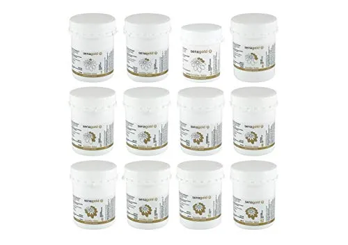 Schüssler Salze Set Nr. 1-12 (11x1000 + 1x400 Tabletten) * glutenfrei * hergestellt nach HAB in Deutschland (11x1000 + 1x400 Tabletten)