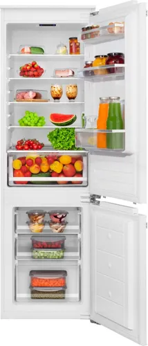 Amica EB-Kühl/Gefrierkombi Festtür EKGCX 387 902 - Einbau-Kühl-/Gefrierkombination mit Festtür-Technik, elektronischer Steuerung und Inverter Kompressor für energieeffizientes Kühlen und Gefrieren. Nutzinhalt: 270 l, ideal für kleine Haushalte.