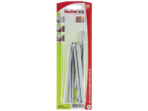 Fischer Langschaftdübel SXRL 8x120 FUS Sechskantschraube mit U-Scheibe, 30176
