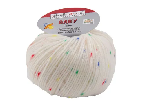 Schoeller + Stahl Baby Merino Color Effektgarn, 95 m, Wolle wirkt temperaturausgleichend