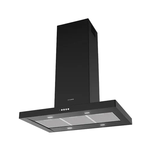 Faber Dunstabzugshaube Stilo Comfort Inselabzugshaube 90 Cm Schwarz Matt