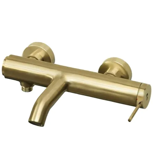 Essebagno Luisa Messing Badewannen- und Duschmischer in gold von ESSEBAGNO