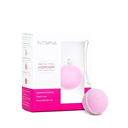 INTIMINA® by LELO Laselle Kegel Vaginalkugeln 28 g - Vaginalkugeln & Beckenbodentrainer zur effektiven Stärkung der Beckenbodenmuskulatur mit kinetischen Vibrationen für mehr Intimität und Kontrolle.