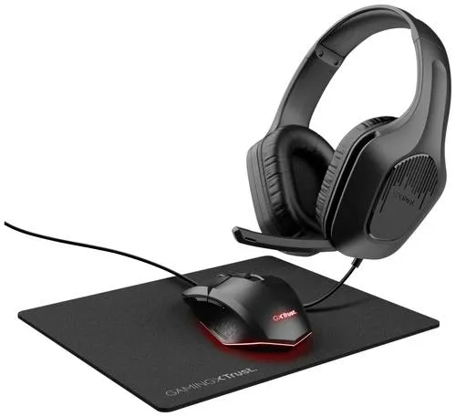 Trust GXT 790 3-in-1 Gaming-Maus & Headset-Set von Trust