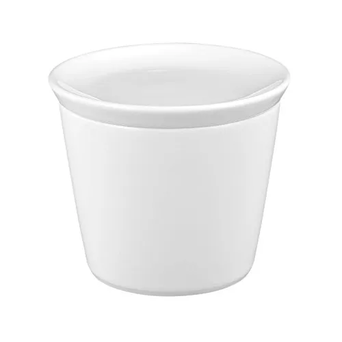 Seltmann Weiden NO LIMITS Zuckerdose 0,26 Liter - Elegante Zuckerdose aus weißem Porzellan mit Deckel, ideal für stilvolle Tischdekorationen.